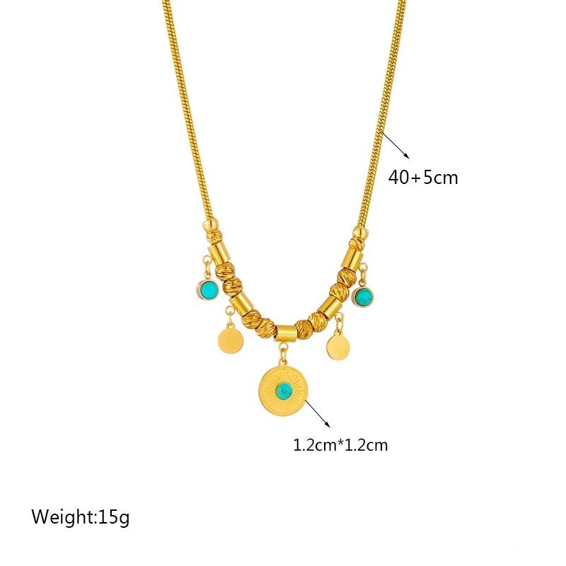 Retro Gold Plated Necklace