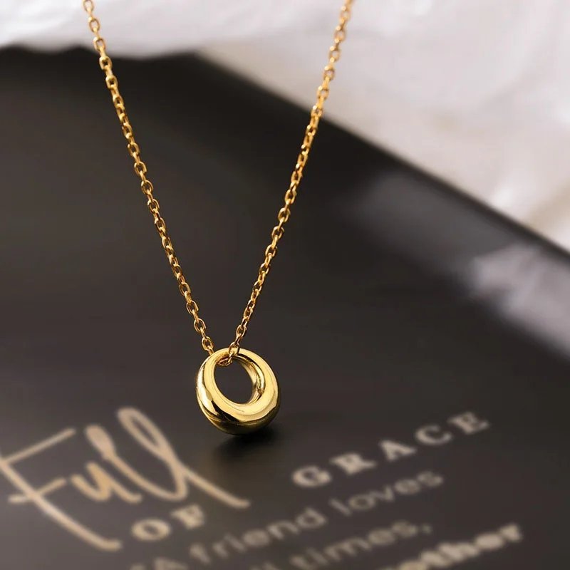 Minimal Vintage Gold Plated Necklace