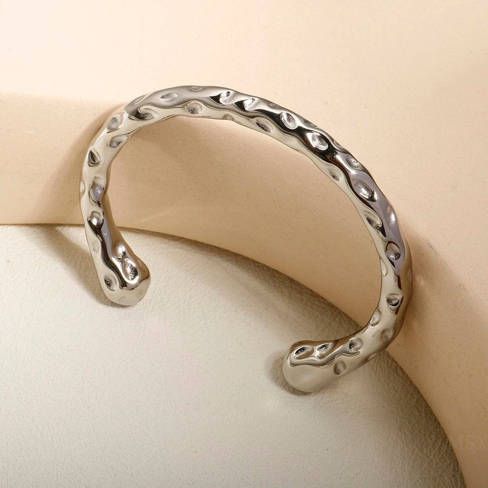 Heavy Metal Stainless Steel Water Proof Bangle