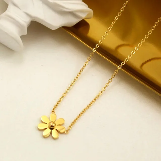 Vintage Flower Waterproof Necklace