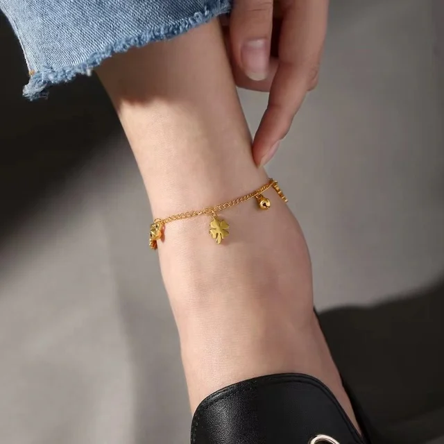 Premium Bell Sound Gold Plated Bracelet / Anklet