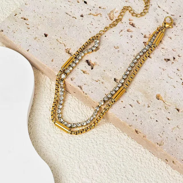 Chunky Heavy Weight Multi Layered Bracelet