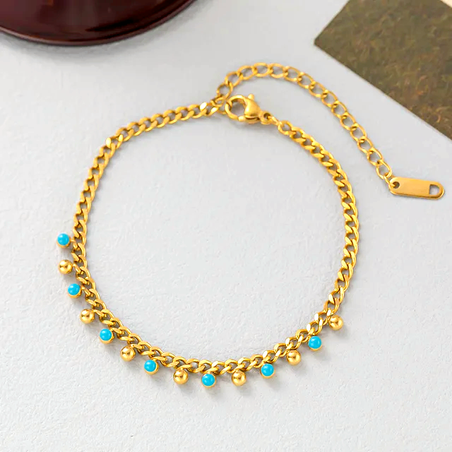 Stand Out Egyptian Gold Plated Vintage Bracelet