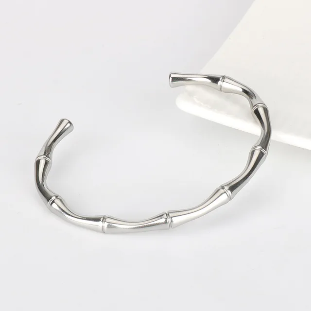 Bone Shaped Stainless Steel Cuff