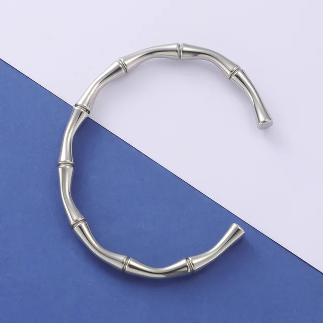 Bone Shaped Stainless Steel Cuff