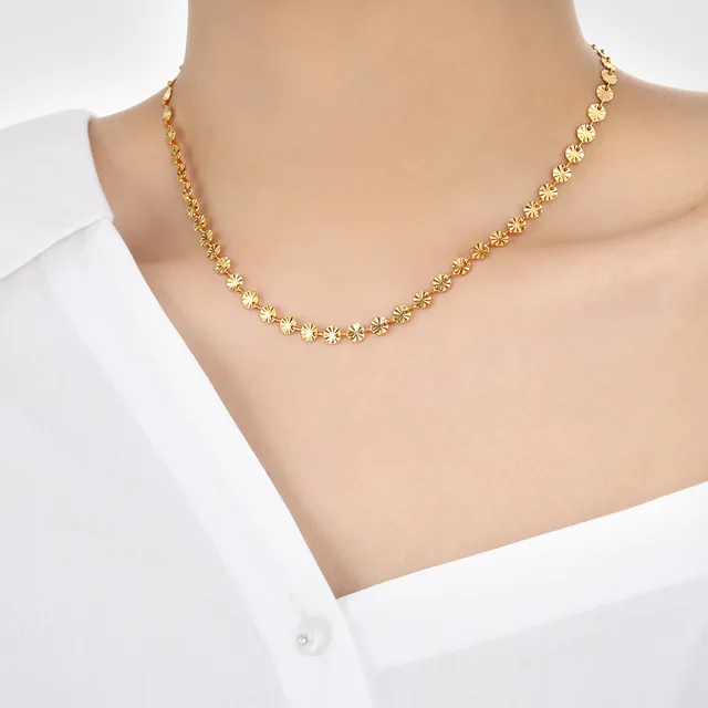 Minimal Elegant Gold plated Necklace