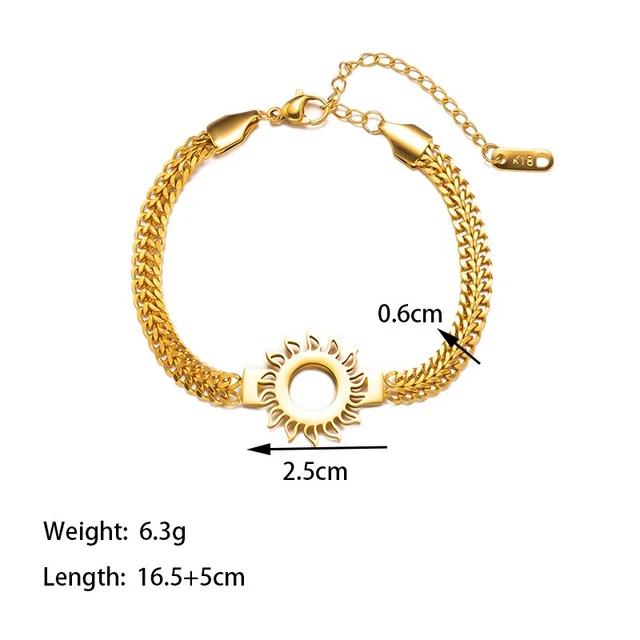 Luxe Sunshine Gold Plated Bracelet