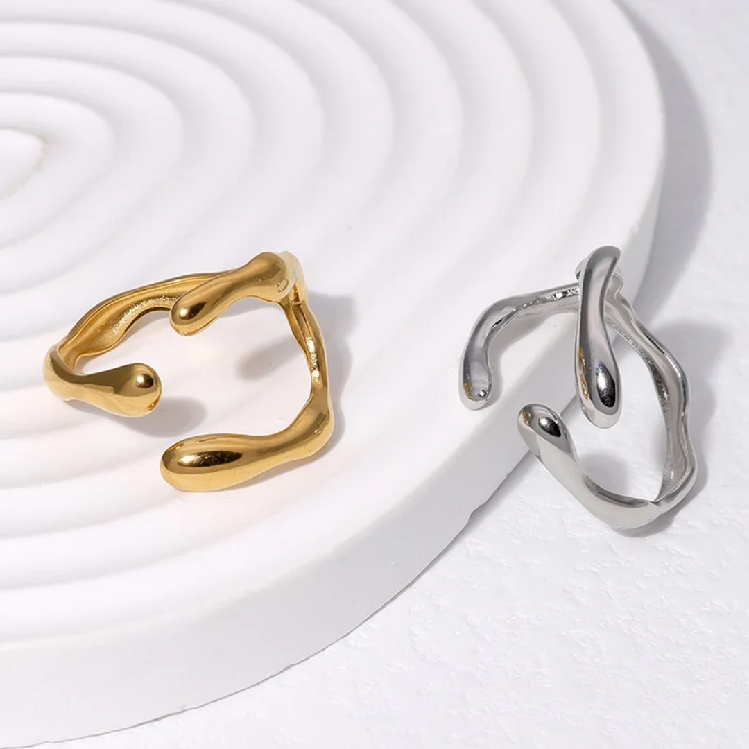 Gold Plated Claw Ring