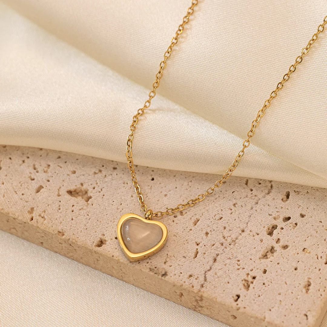 Minimal Heart Gold Plated Necklace