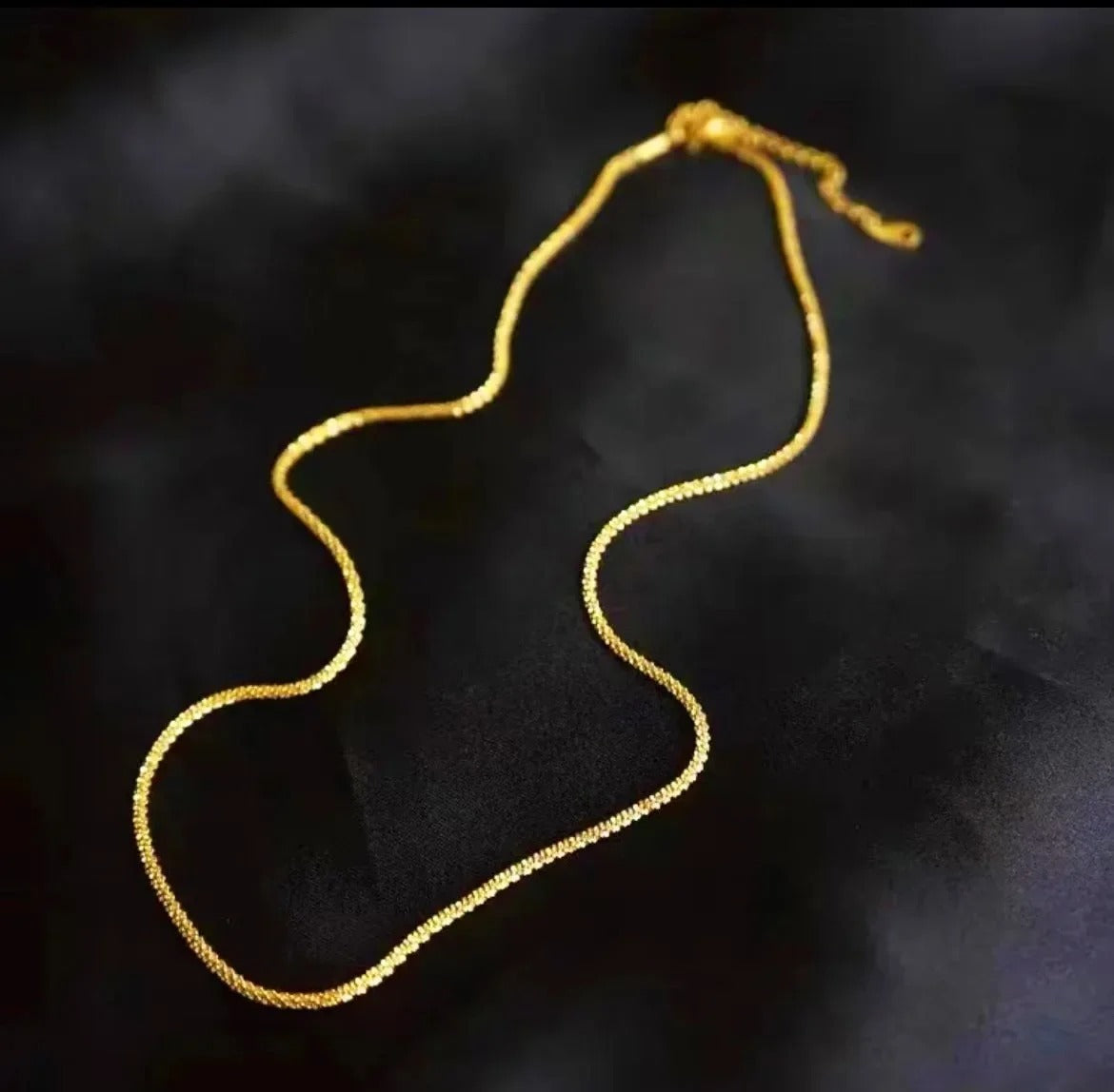 Timeless Gold Plated Cable Chain Necklace