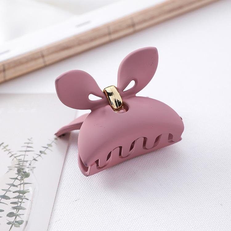 Korean Solid Color Hair Clip Catcher