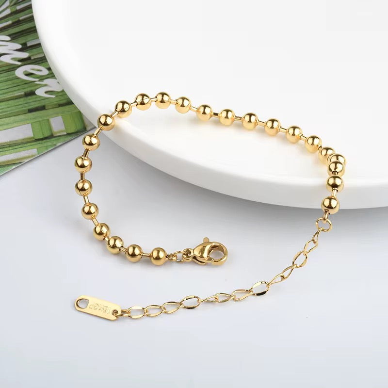 Minimal Gold Plated Bracelet