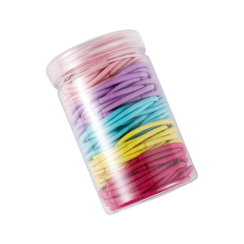 100 Gen Mori Female Color Hair Rope Korean Rubber Band