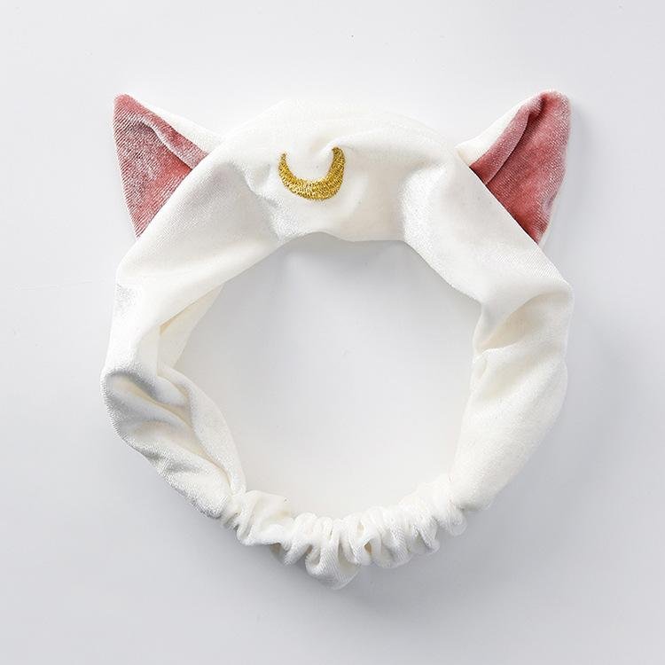 Cat Ears Hair Band - White