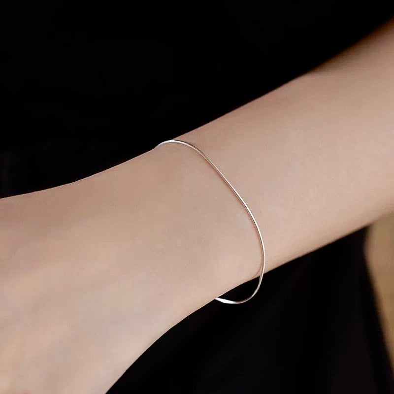 Minimalist Sleek Stainless Steel Bracelet