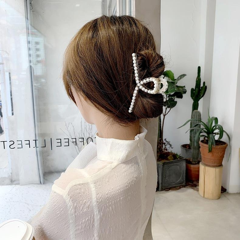 Korean Version Pearl Hair Clip -