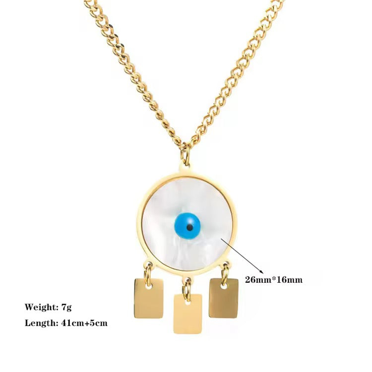 Egyptian Evil Eye Necklace