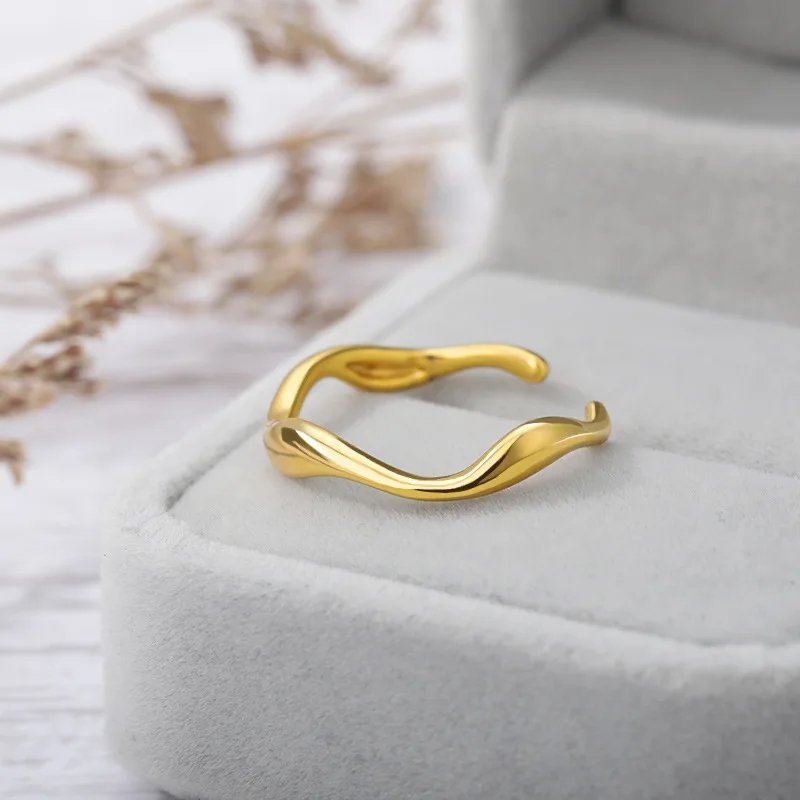 Vintage Adjustable Gold Plated Ring