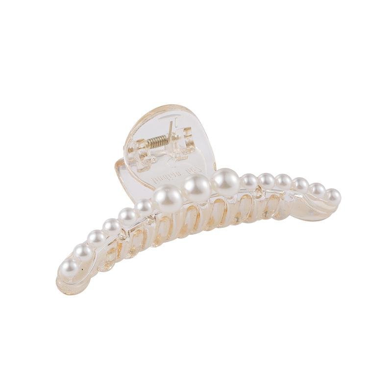 Korean Version Pearl Hair Clip Catcher