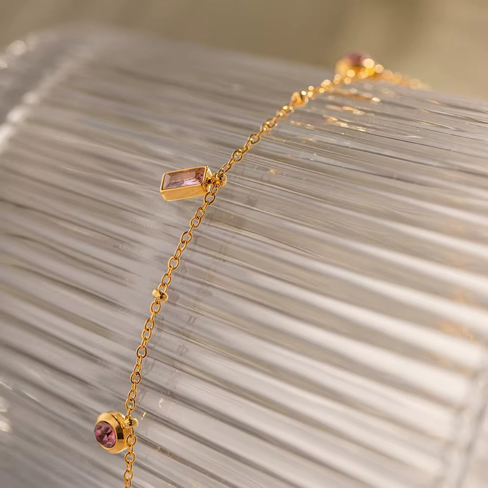 Minimal Elegant Thin Chain Necklace