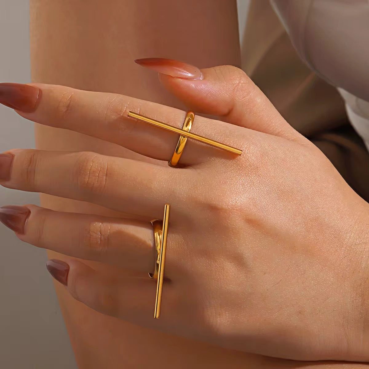 Modern Bar Adjustable Ring