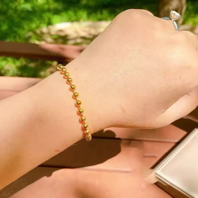 Minimal Gold Plated Bracelet