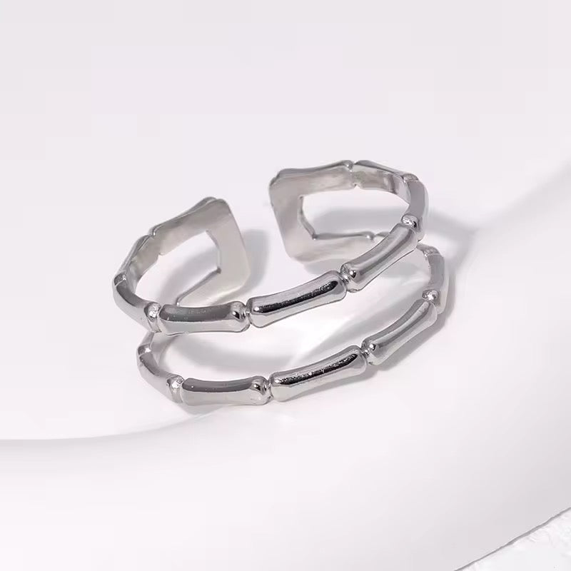 Double Layered Stainless Steel Boned Shaped Rings