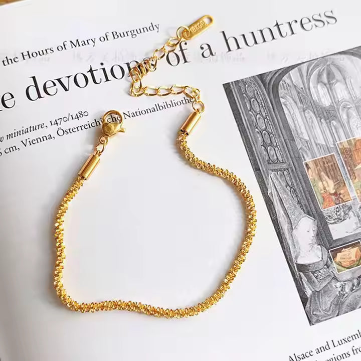 Timeless Gold Plated Cable Chain Necklace