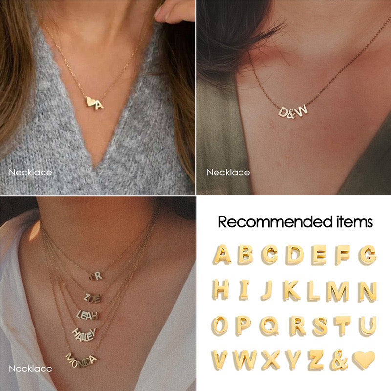 Make Your Name Initial Necklace