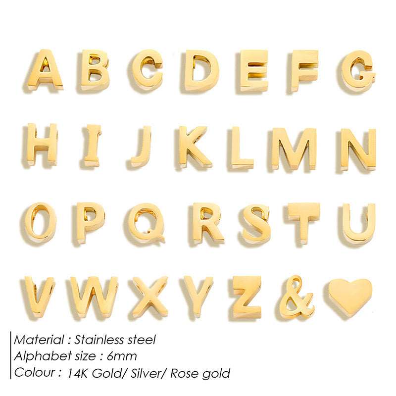 Make Your Name Initial Necklace