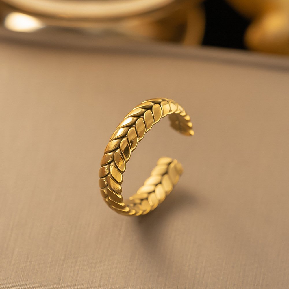 Waterproof Adjustable Golden Ring