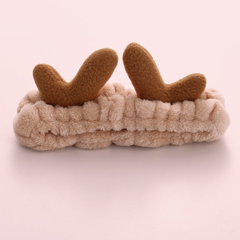 Cute Deer Horn Shape Ligh Brown Hairband