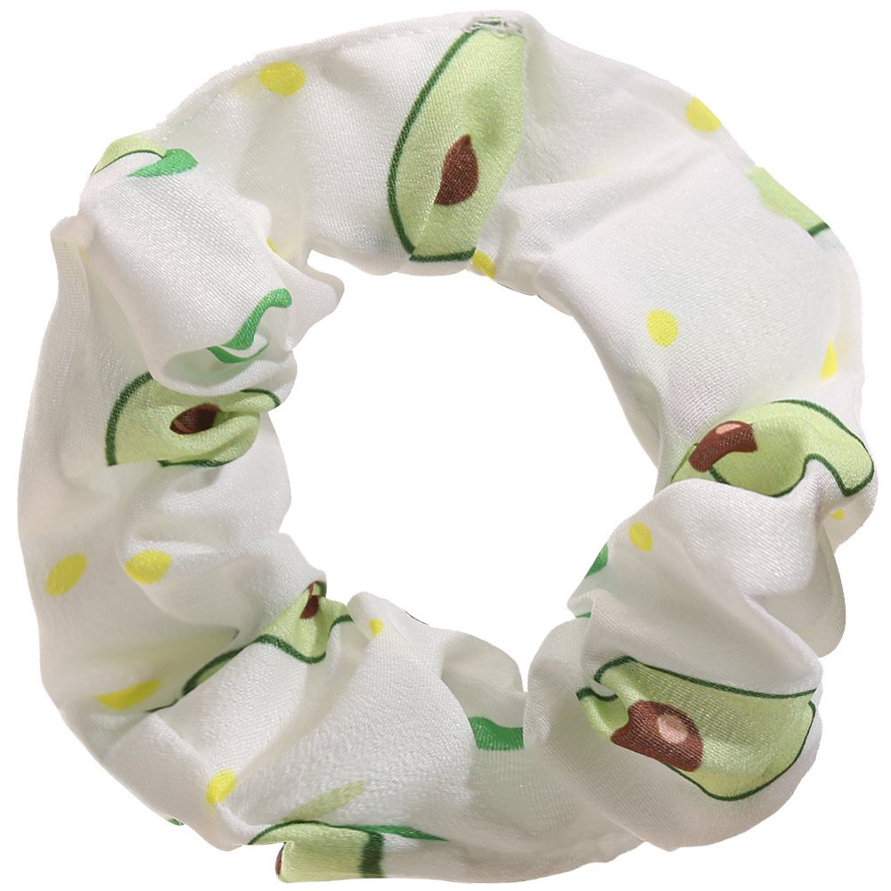 Fruit Pattern Scrunchy Hair band