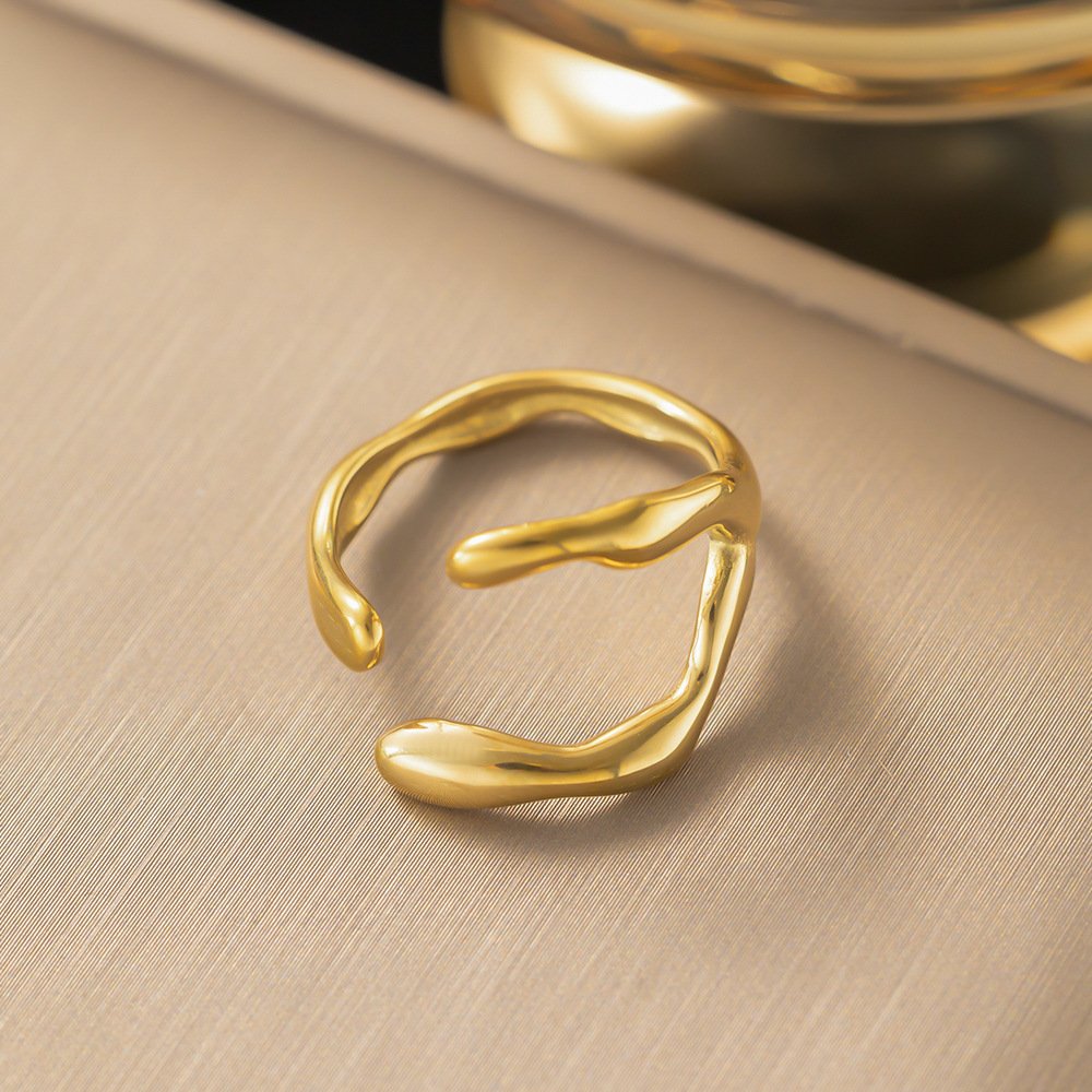 Gold Plated Claw Ring