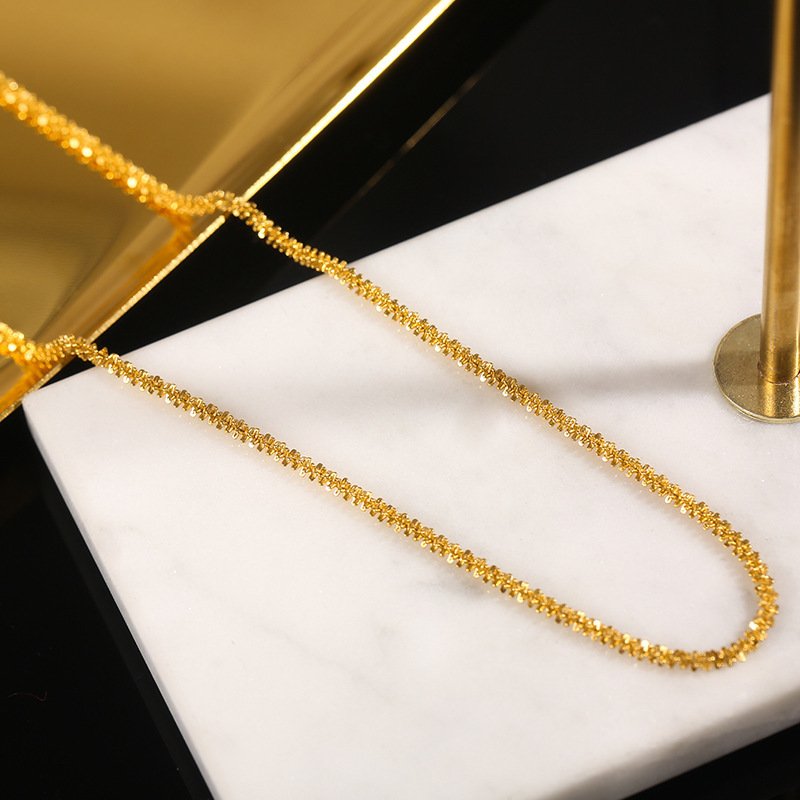 Timeless Gold Plated Cable Chain Necklace