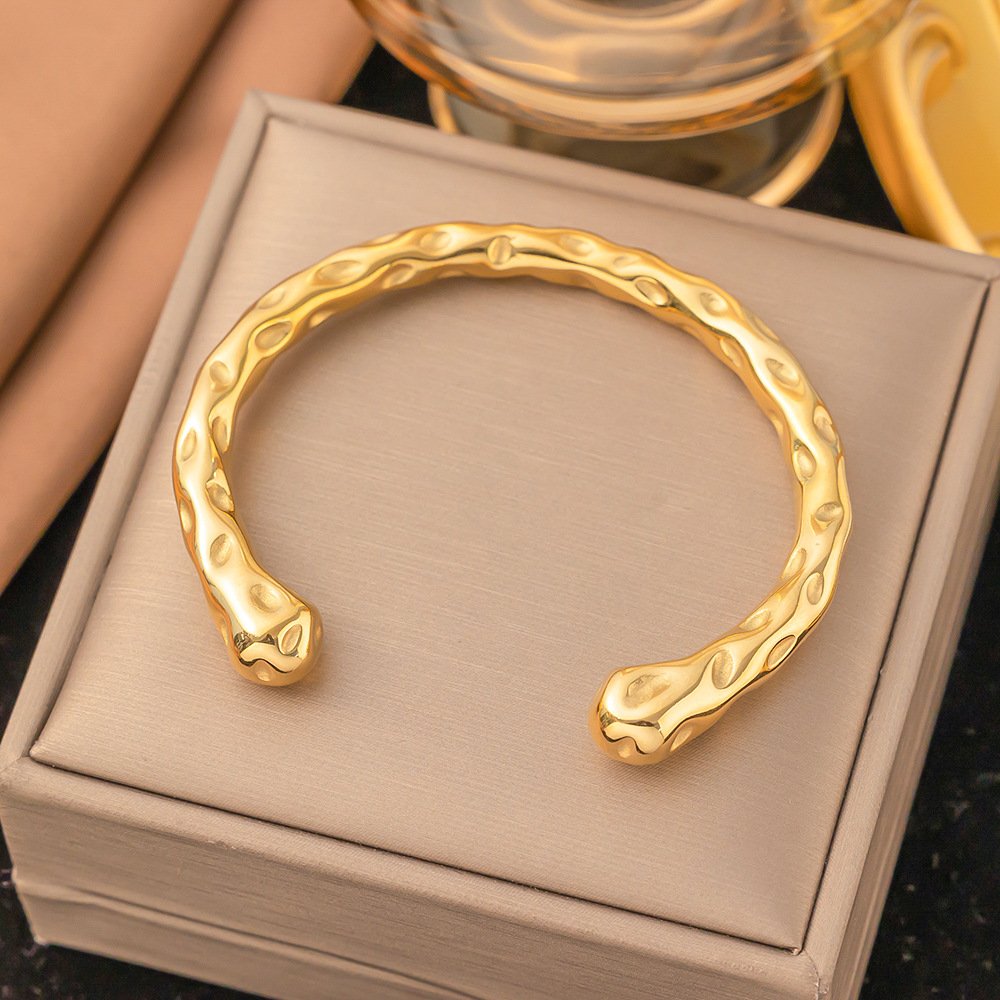Heavy Metal Gold Plated Water Proof Bangle