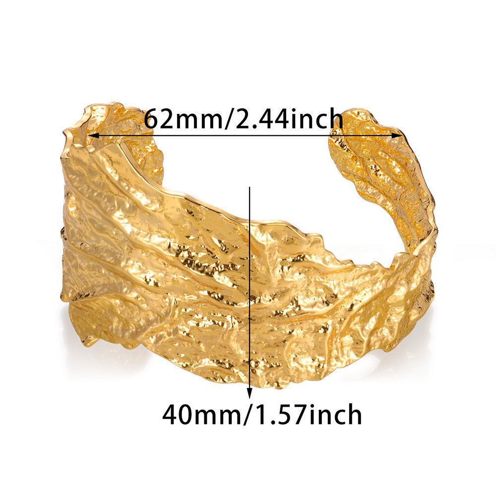 Golden Goddess Cuff - Statement Bangle