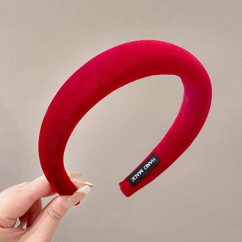 Red High Quality Hair Band