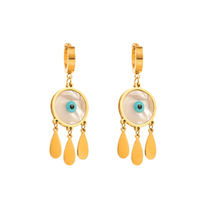 New Egyptian High Quality Evil Eye Earrings