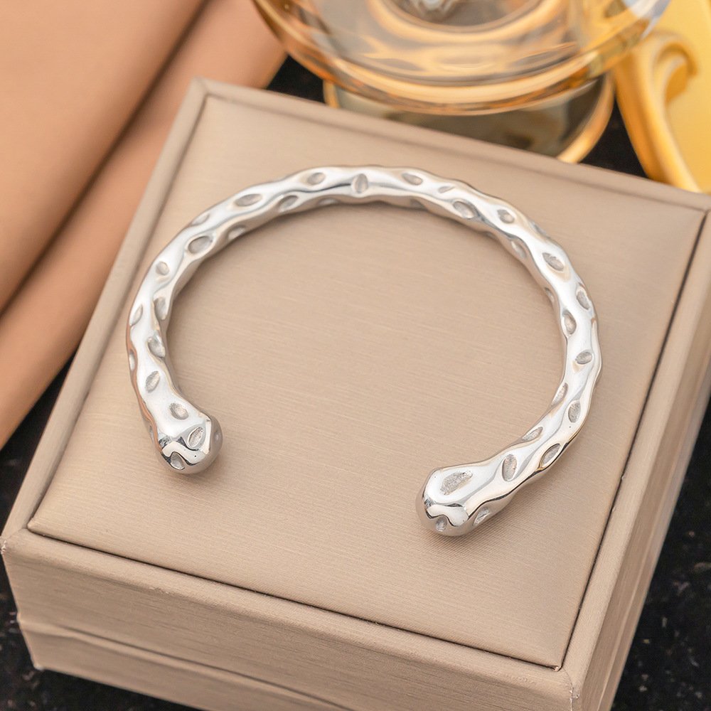 Heavy Metal Stainless Steel Water Proof Bangle