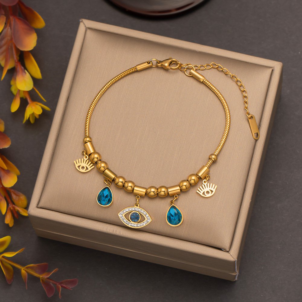 Retro Gold Plated Adjustable Bracelet