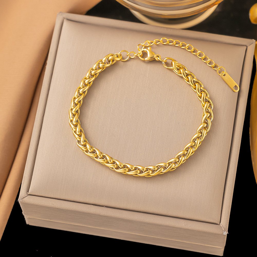 Light Weight Gold Plated Minimal Bracelet