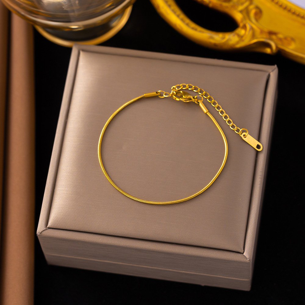 Minimal Gold Plated Bracelet