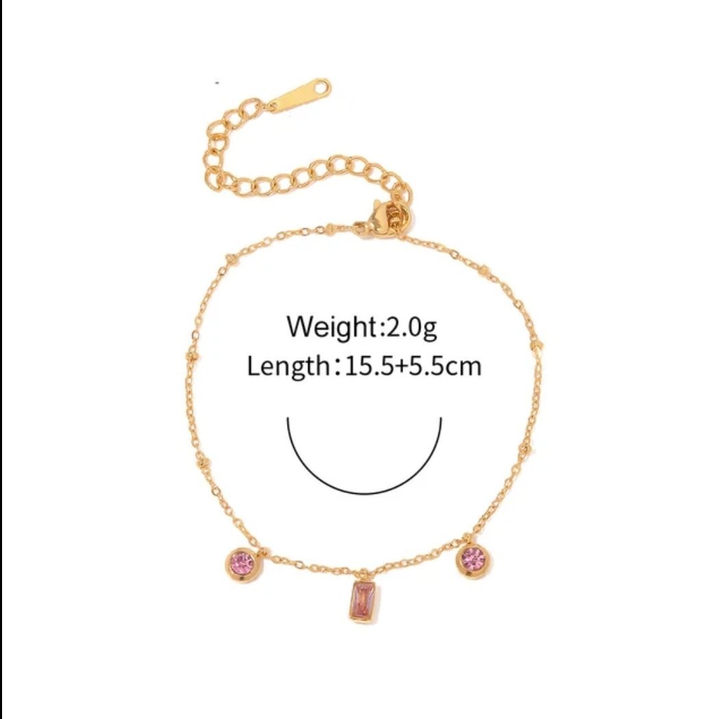 Minimal Elegant Thin Chain Bracelet