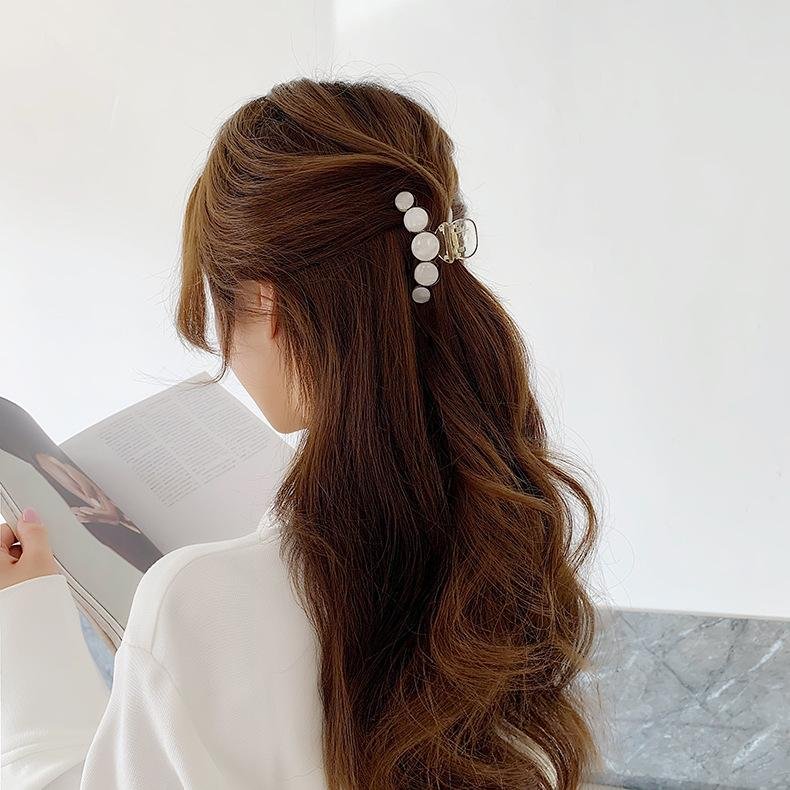 French Retro Elegance Mermaid Hair Clip Catcher