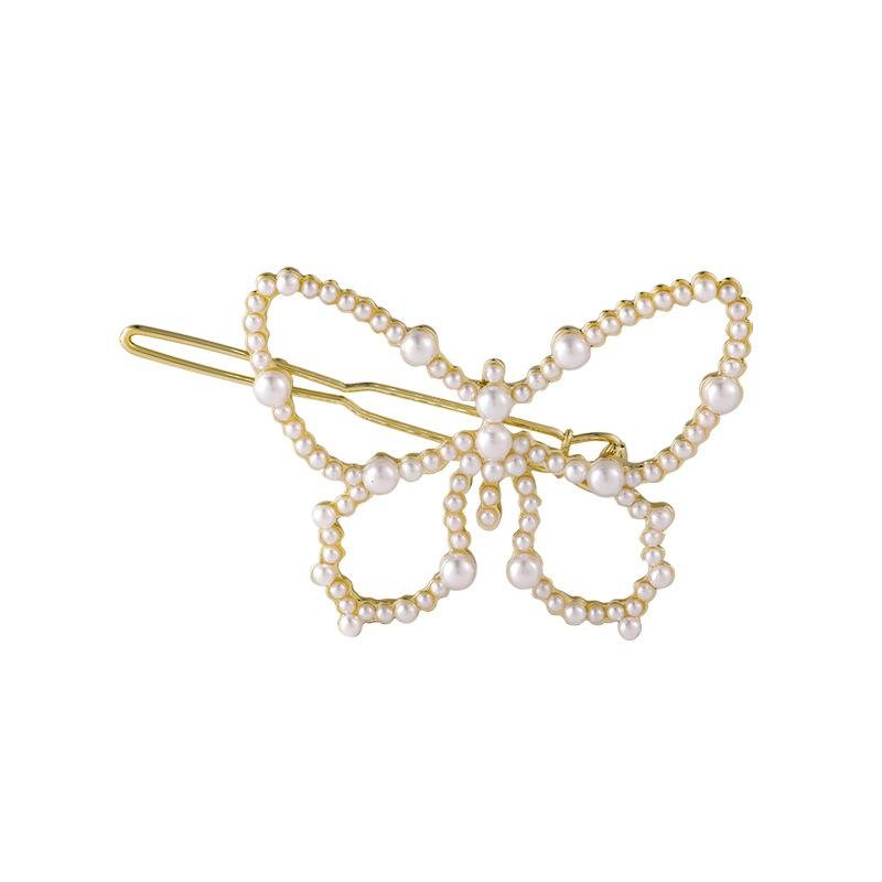 Korean Yang Chaoyue Butterfly Pearl Hairpin