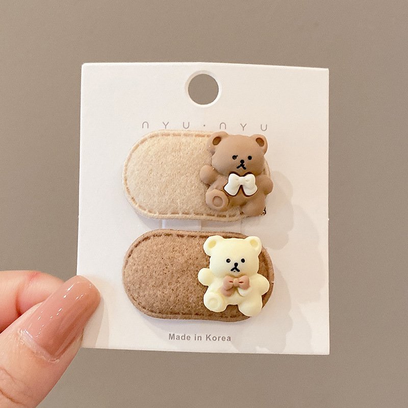 Clara Pack of 3 Small Cute Little Hair Clips and Hair Pins