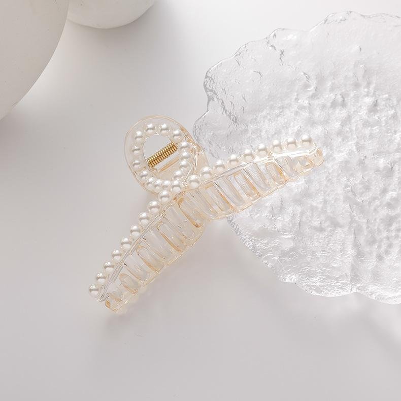 Korean Version Pearl Hair Clip -