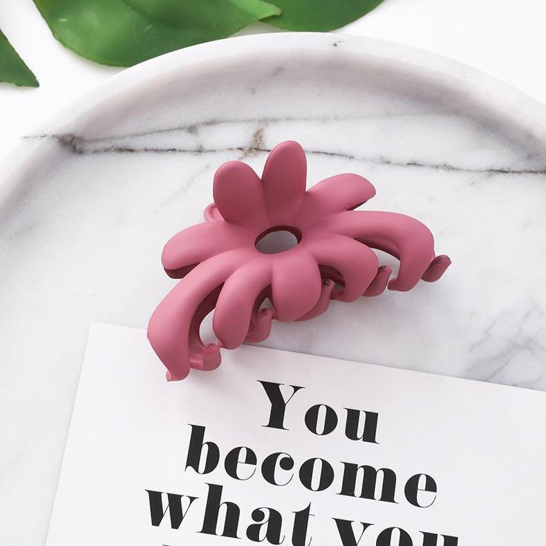 Korean Bowknot Hair Clip catcher - Beige