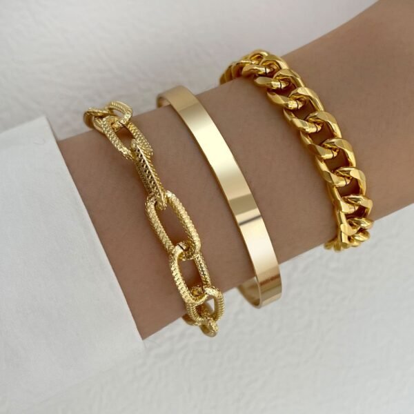 Personalized Multi-Layer Chain Bracelet